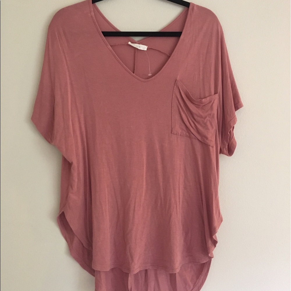 lush mauve shirt